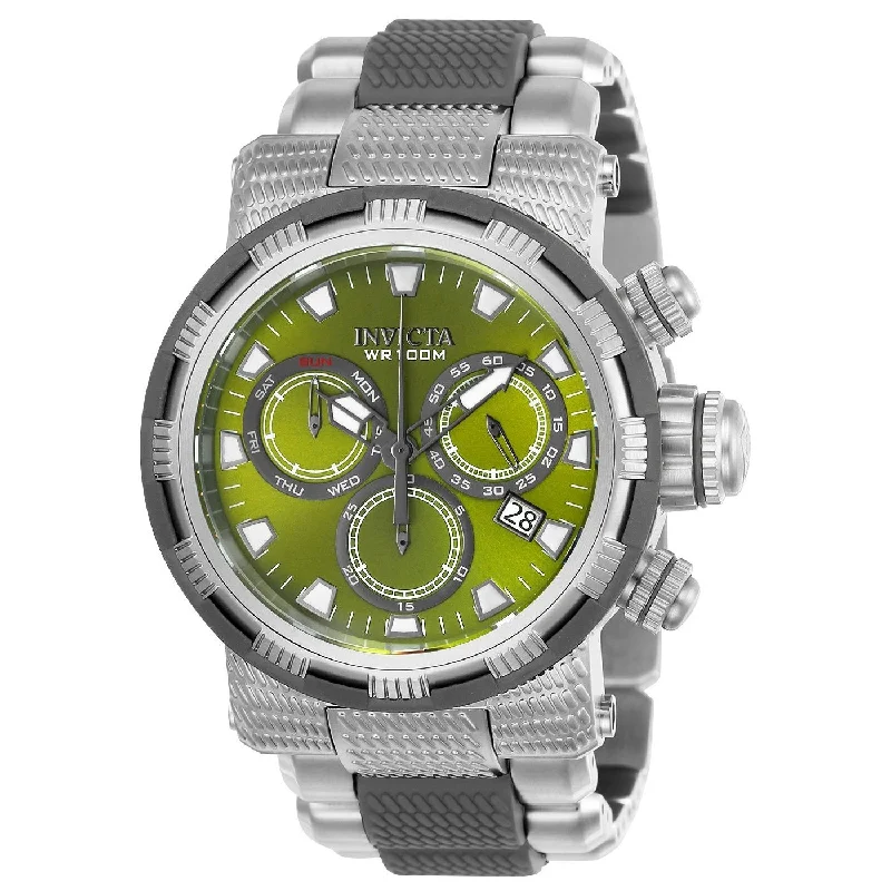 Invicta Men's 23989 Specialty Gunmetal and Silver Polyurethane and Stainless Steel Watch