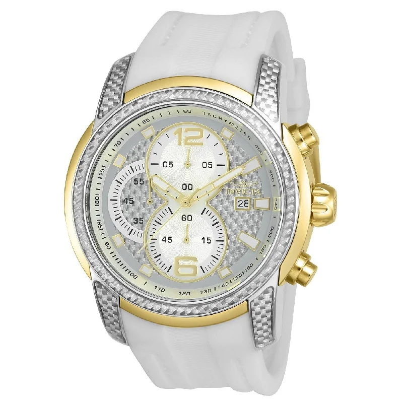 Invicta Men's 24240 S1 Rally White Silicone Watch