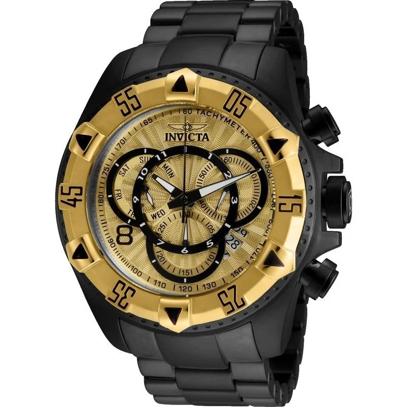 Invicta Men's 24267 Excursion Black Stainless Steel Watch