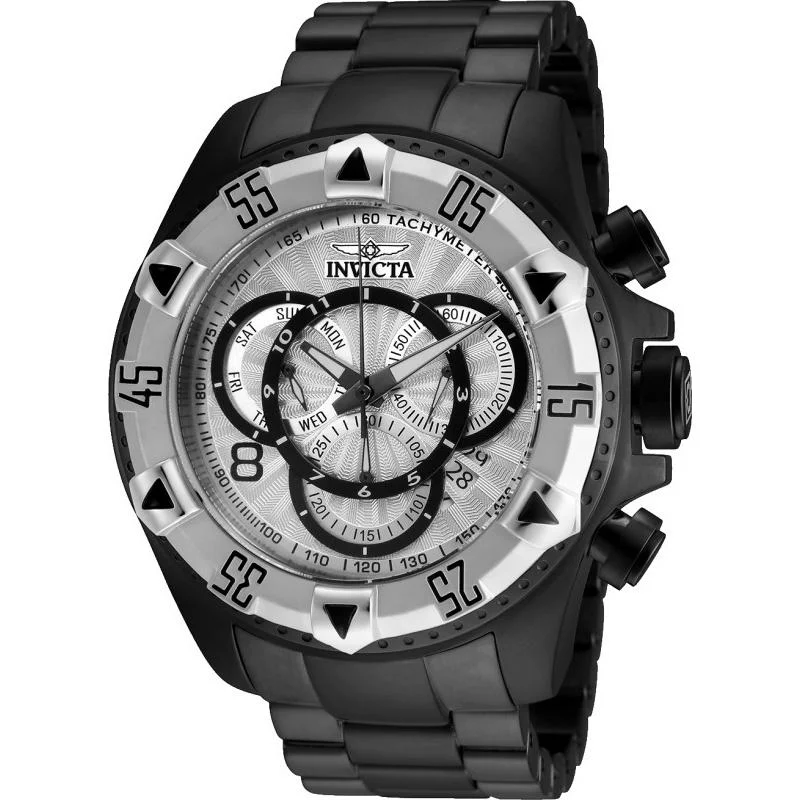 Invicta Men's 24268 Excursion Black Stainless Steel Watch