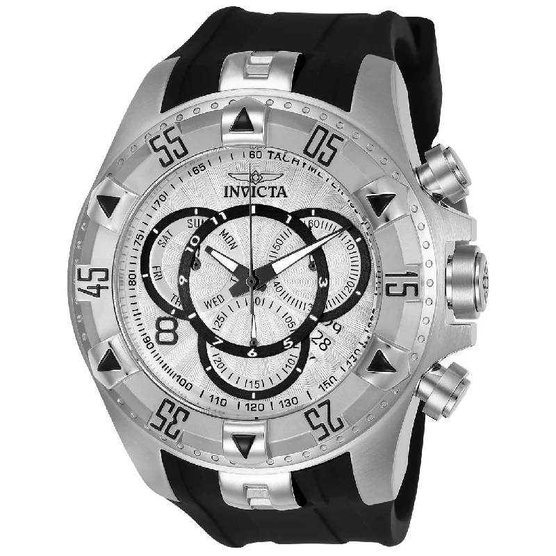 Invicta Men's 24270 Excursion Black Silicone Watch