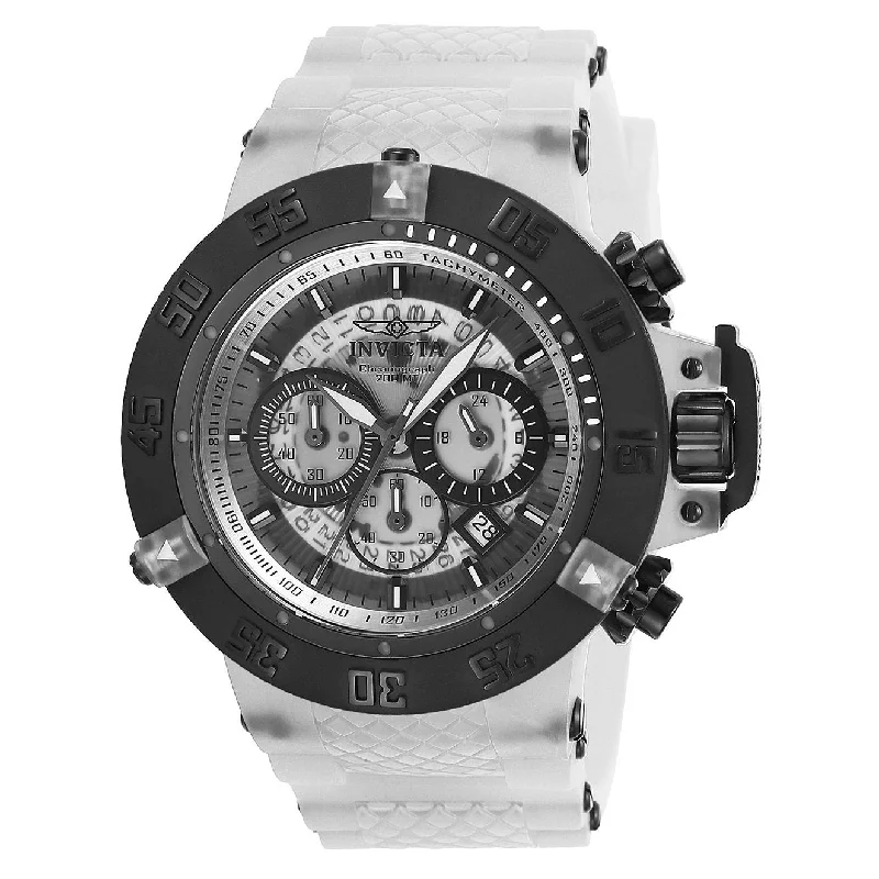 Invicta Men's 24360 Subaqua Anatomic White Silicone Watch