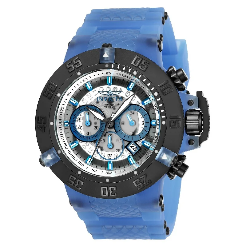 Invicta Men's 24366 Subaqua Anatomic Blue Silicone Watch