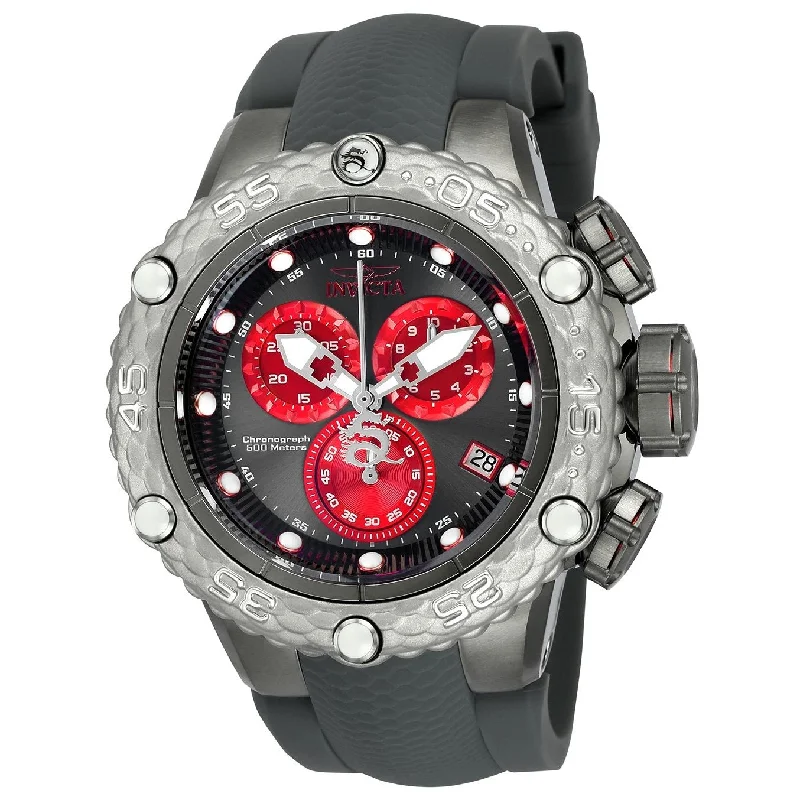 Invicta Men's 24446 Subaqua Grey Silicone Watch