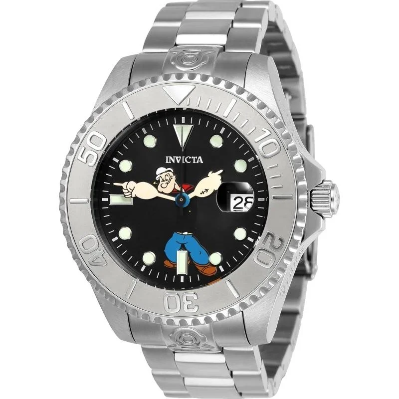 Invicta Men's 24470 Character Popeye Automatic Stainless Steel Watch