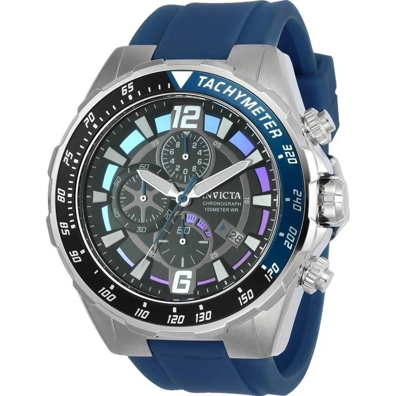 Invicta Men's 24577 Aviator Blue Silicone Watch