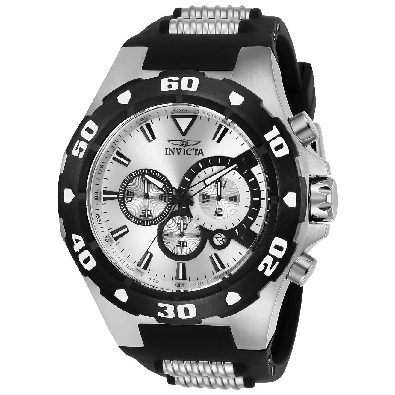 Invicta Men's 24678 Pro Diver Black Polyurethane and Stainless Steel Watch