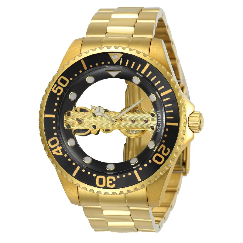 Invicta Men's 24694 Pro Diver Mechanical Gold-tone Stainless Steel Watch