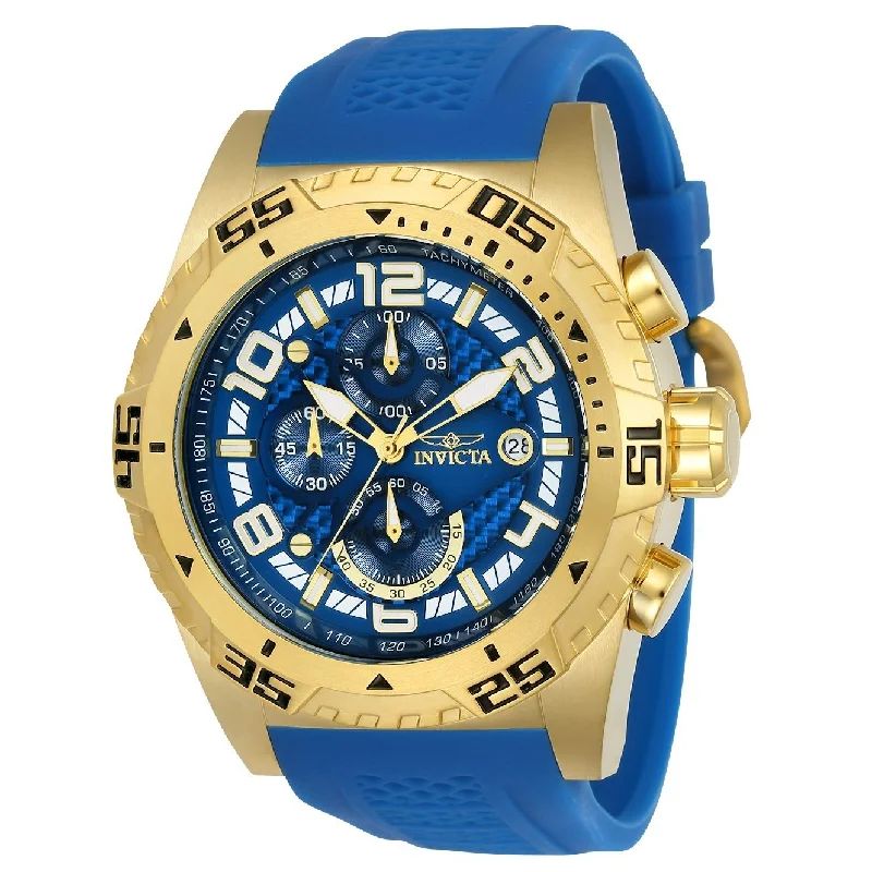 Invicta Men's 24713 Pro Diver Blue Silicone Watch