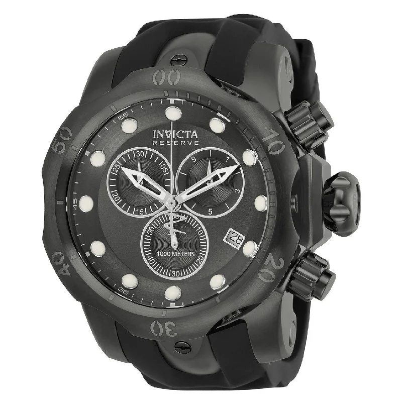 Invicta Men's 24725 Venom Black Polyurethane Watch