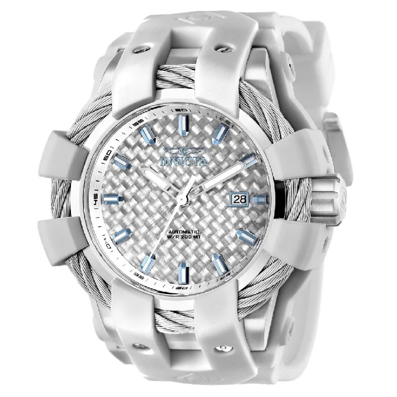 Invicta Men's 25033 Bolt Automatic White Silicone Watch