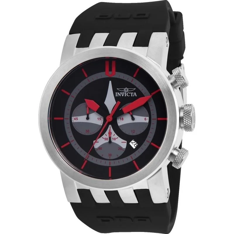 Invicta Men's 25056 DNA Black Silicone Watch