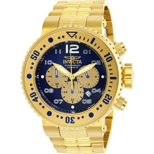 Invicta Men's 25077 Pro Diver Gold-Tone Stainless Steel Watch