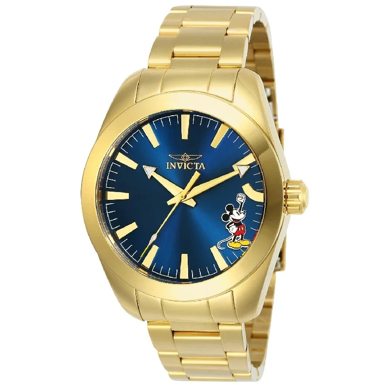 Invicta Men's 25241 Disney Mickey Mouse Gold-tone Stainless Steel Watch