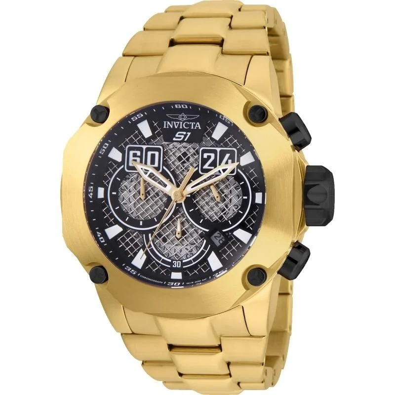 Invicta Men's 25296 S1 Rally Gold-Tone Stainless Steel Watch