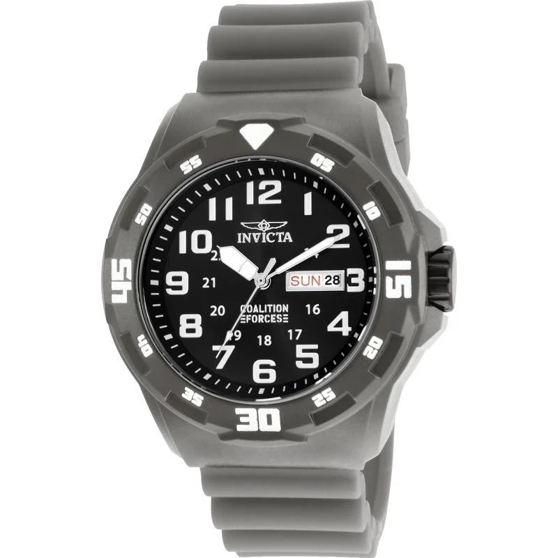 Invicta Men's 25325 Coalition Forces Grey Polyurethane Watch