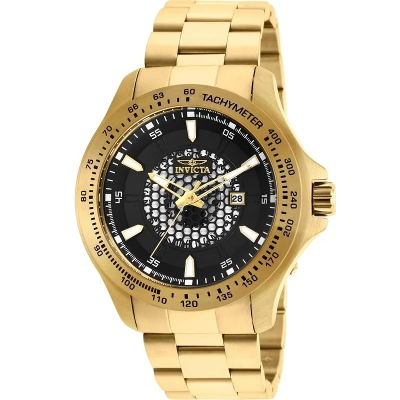 Invicta Men's 25337 Speedway Gold-Tone Stainless Steel Watch