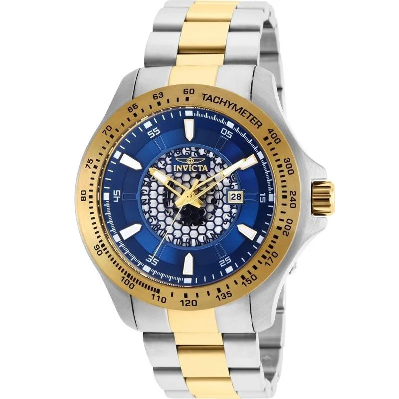 Invicta Men's 25338 Speedway Gold-Tone and Silver Stainless Steel Watch