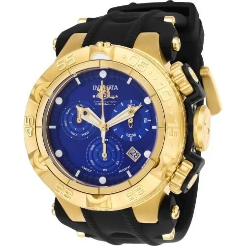 Invicta Men's 25353 Subaqua Noma V  Black and Gold-Tone Polyurethane and Stainless Steel Watch