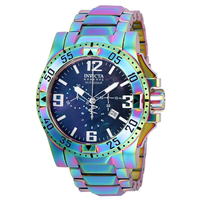 Invicta Men's 25363 Reserve Reserve Rainbow Stainless Steel Watch