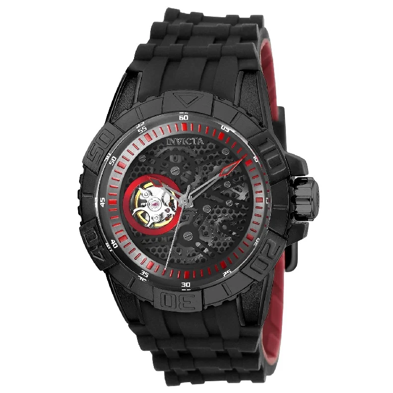 Invicta Men's 25414 Pro Diver Automatic Black Silicone Watch