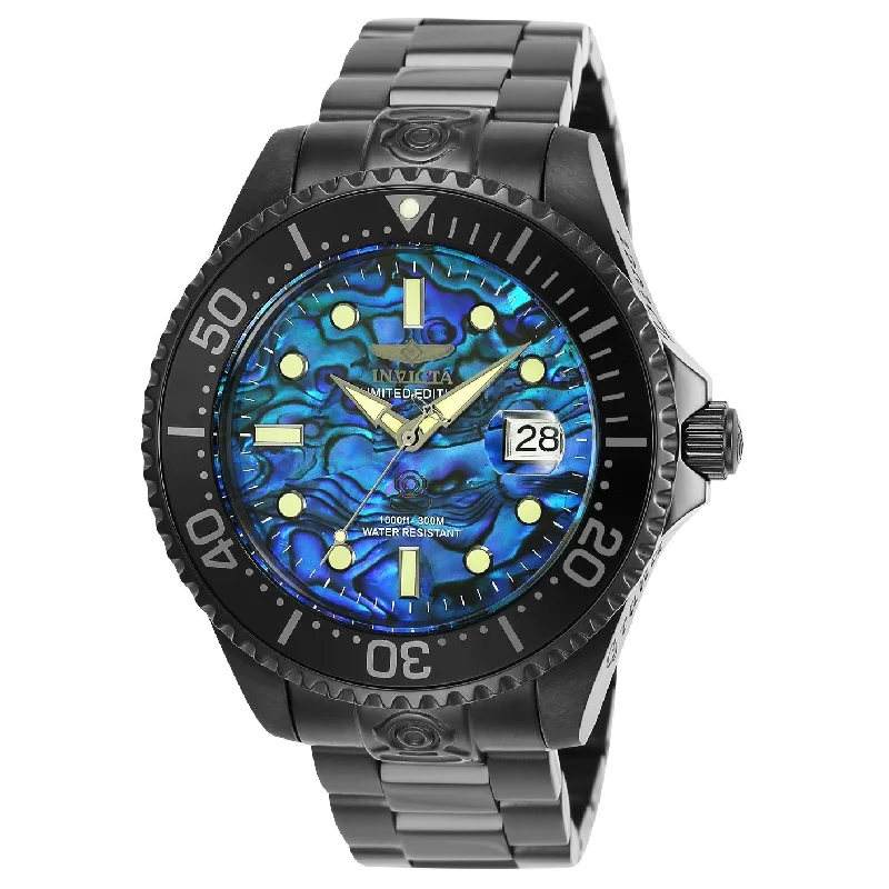 Invicta Men's 25452 Pro Diver Automatic Black Stainless Steel Watch