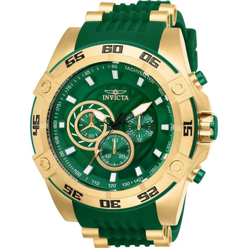 Invicta Men's 25509 Speedway Green Stainless Steel Watch