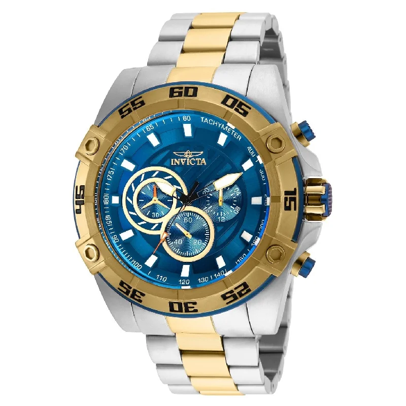 Invicta Men's 25538 Speedway Gold-Tone and Silver Stainless Steel Watch