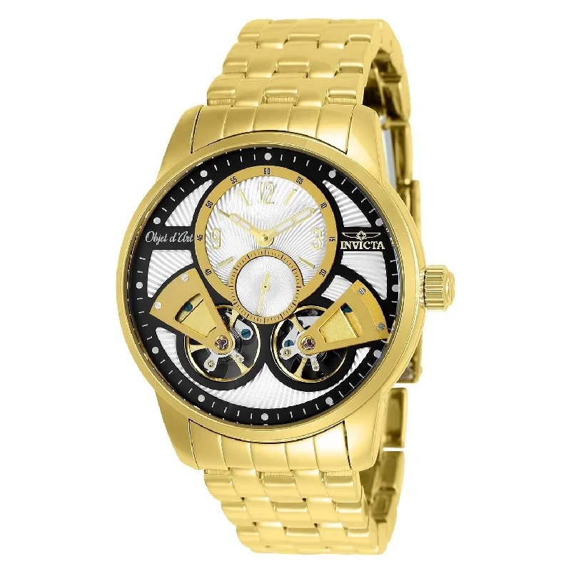 Invicta Men's 25579 Objet D Art Automatic Gold-Tone Stainless Steel Watch