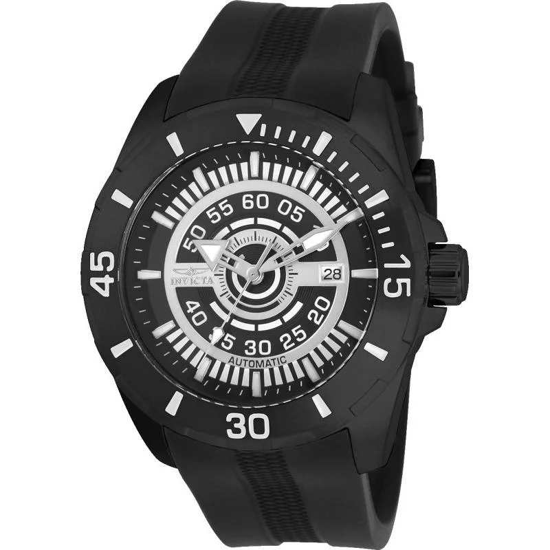 Invicta Men's 25774 S1 Rally Automatic Black Silicone Watch