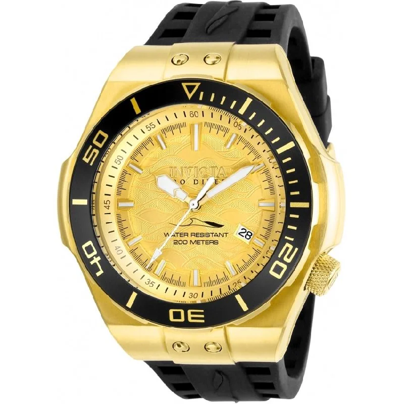 Invicta Men's 25775 Pro Diver Automatic Black Silicone Watch