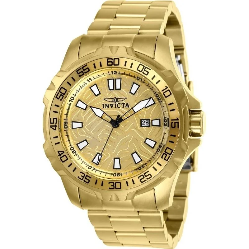 Invicta Men's 25786 Pro Diver Gold-Tone Stainless Steel Watch