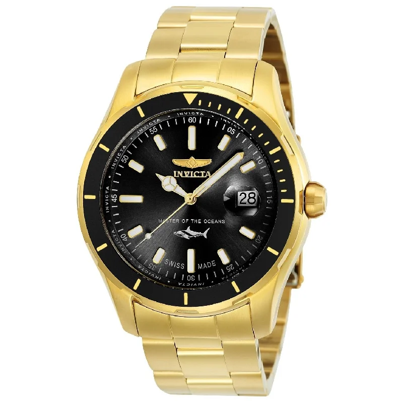 Invicta Men's 25810 Pro Diver Gold-Tone Stainless Steel Watch