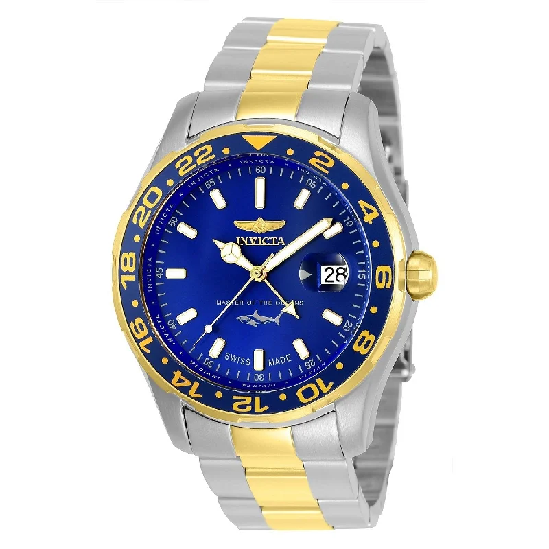 Invicta Men's 25826 Pro Diver Gold-Tone and Silver Stainless Steel Watch