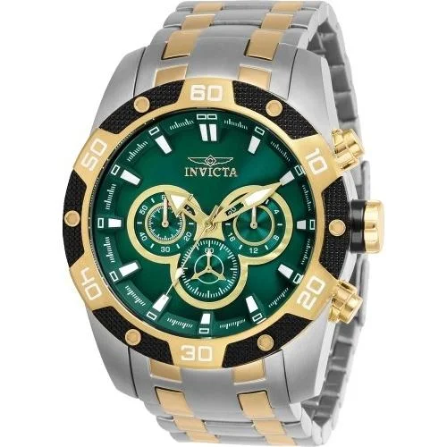 Invicta Men's 25844 Speedway Scuba Gold-Tone and Silver Stainless Steel Watch