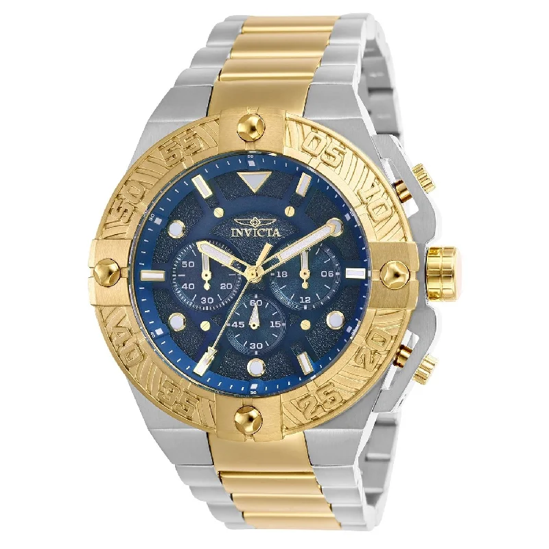 Invicta Men's 25845 Pro Diver Gold-Tone and Silver Stainless Steel Watch