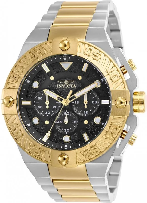 Invicta Men's 25846 Pro Diver Gold-Tone and Silver Silver Watch