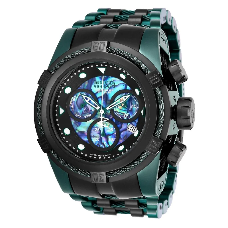 Invicta Men's 25920 Reserve Bolt Zeus Green Stainless Steel Watch