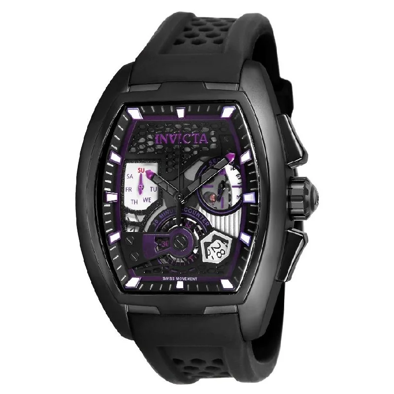 Invicta Men's 25936 S1 Rally Diablo Black Silicone Watch