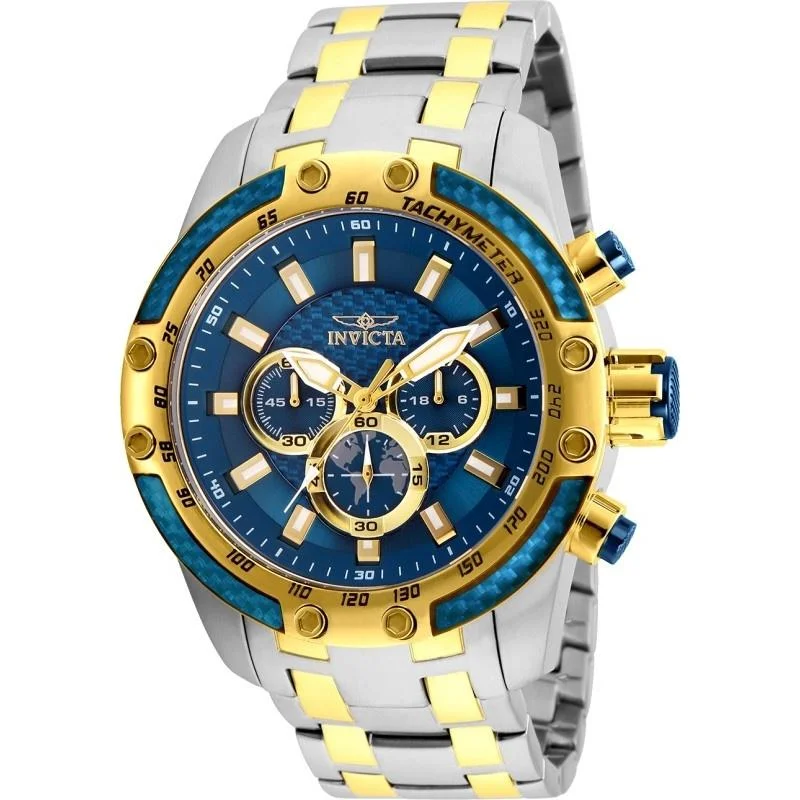 Invicta Men's 25947 Speedway Scuba Gold-Tone and Silver Stainless Steel Watch