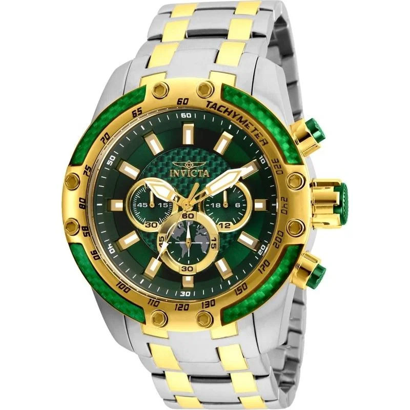 Invicta Men's 25948 Speedway Scuba Gold-Tone and Silver Stainless Steel Watch