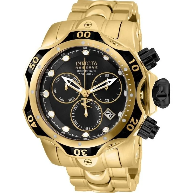 Invicta Men's 25979 Reserve Venom Gold-Tone Stainless Steel Watch