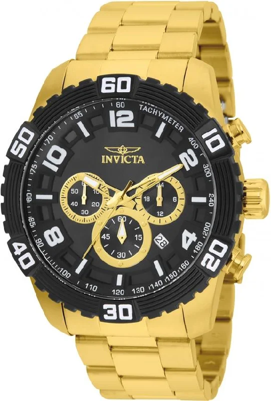 Invicta Men's 25982 Pro Diver Gold-Tone Silver Watch