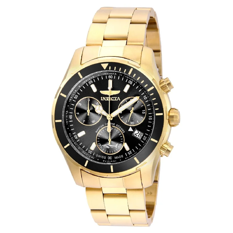 Invicta Men's 26055 Pro Diver Gold-Tone Stainless Steel Watch