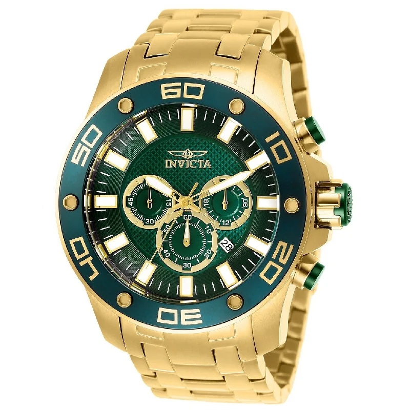 Invicta Men's 26077 Pro Diver Scuba Gold-Tone Stainless Steel Watch