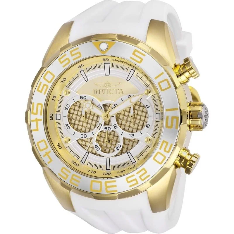 Invicta Men's 26303 Speedway White Silicone Watch