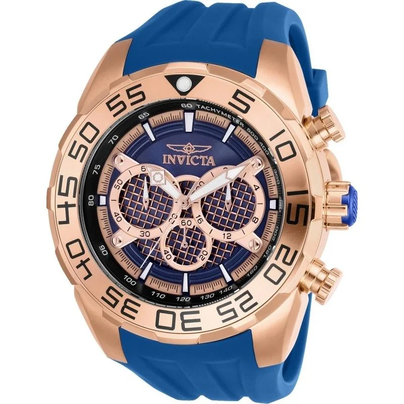 Invicta Men's 26305 Speedway Blue Silicone Watch