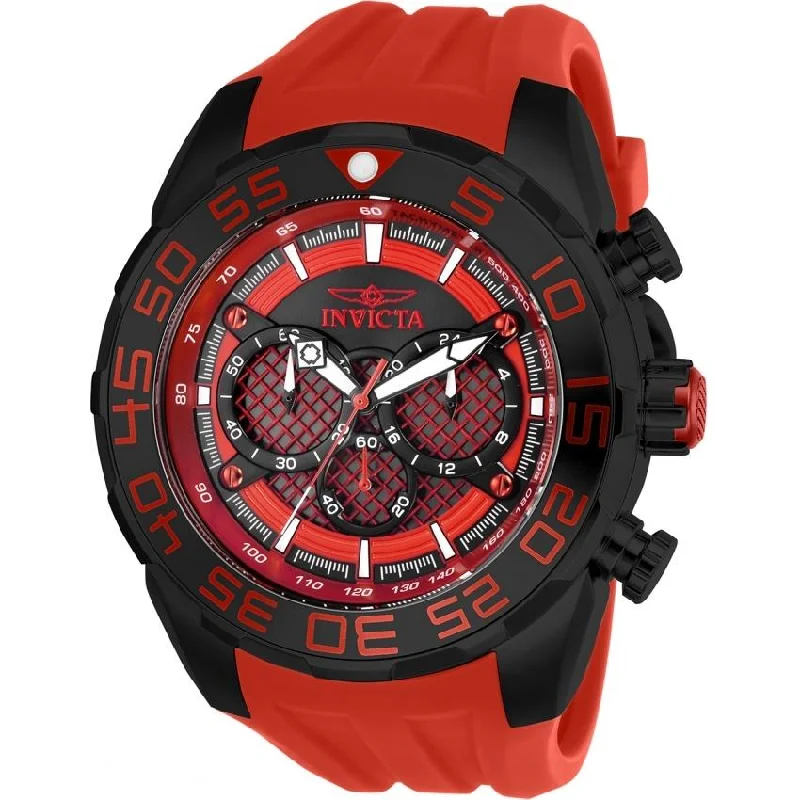 Invicta Men's 26310 Speedway Red Silicone Watch