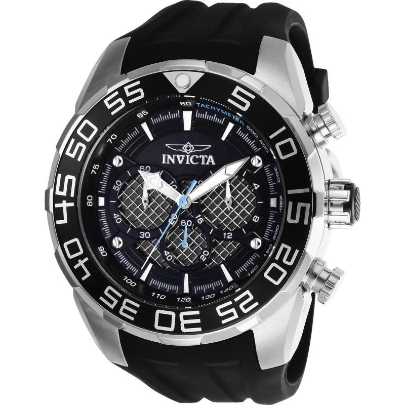 Invicta Men's 26314 Speedway Black Silicone Watch