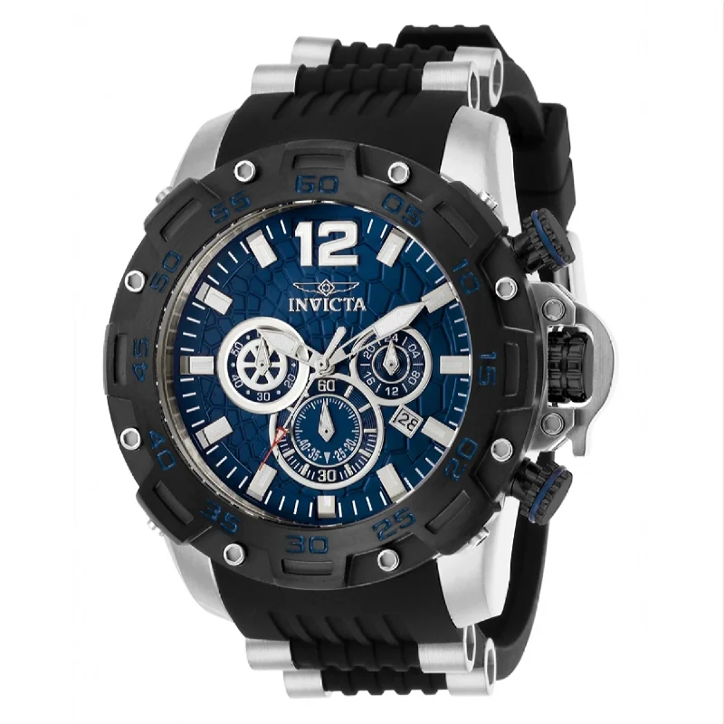 Invicta Men's 26404 Pro Diver Black and Silver Polyurethane and Stainless Steel Watch